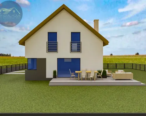 DOMY WOLNOSTOJĄCE W LUTOMI DOLNEJ/ 157M2/5 POKOI