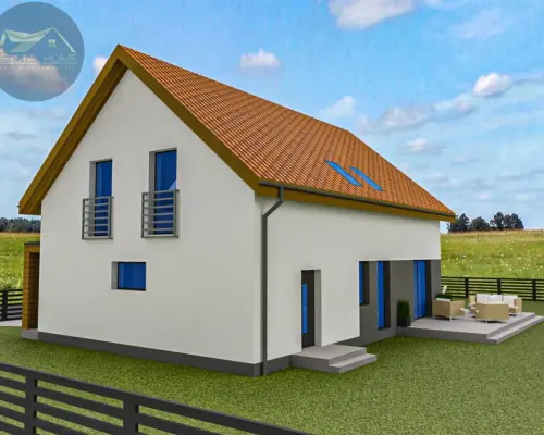 DOMY WOLNOSTOJĄCE W LUTOMI DOLNEJ/ 157M2/5 POKOI