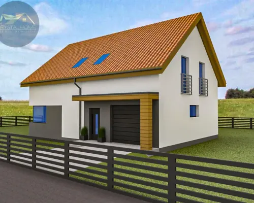 DOMY WOLNOSTOJĄCE W LUTOMI DOLNEJ/ 157M2/5 POKOI