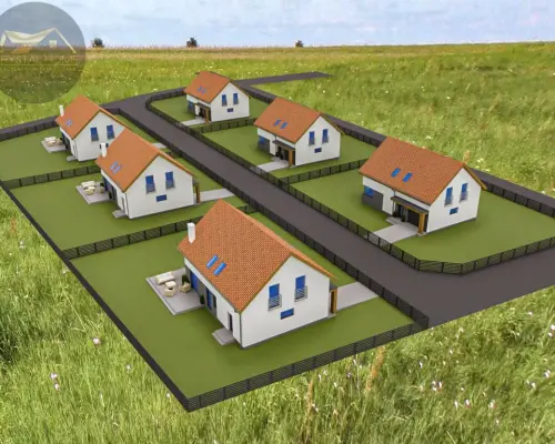 DOMY WOLNOSTOJĄCE W LUTOMI DOLNEJ/ 157M2/5 POKOI