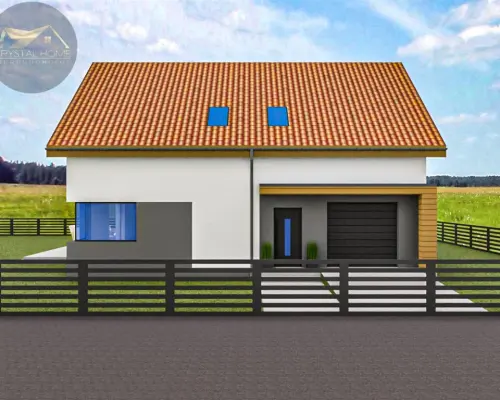 DOMY WOLNOSTOJĄCE W LUTOMI DOLNEJ/ 157M2/5 POKOI