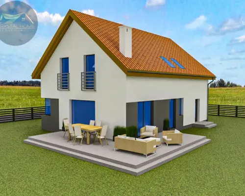 DOMY WOLNOSTOJĄCE W LUTOMI DOLNEJ/ 157M2/5 POKOI