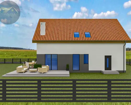 DOMY WOLNOSTOJĄCE W LUTOMI DOLNEJ/ 157M2/5 POKOI