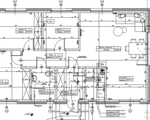 Energooszczędne domy wolnostojące/ 104m2/ Mielęcin