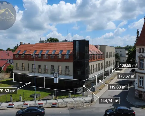 Lokale użytkowe od 109m2 do 179m2