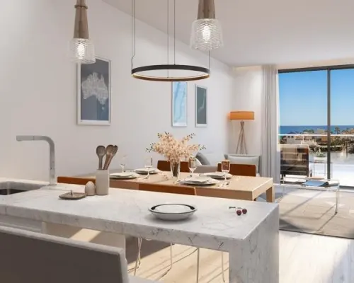 Apartamenty 400 metrów od morza
