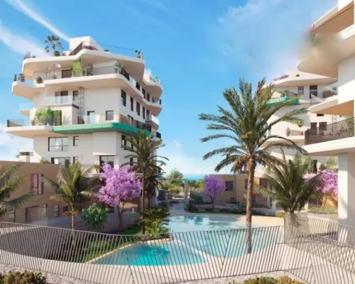 Nowoczesny penthouse w Villajoyosa 100m od morza.