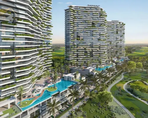 Apartamenty z polem golfowym