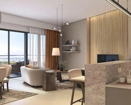 Apartamenty z polem golfowym