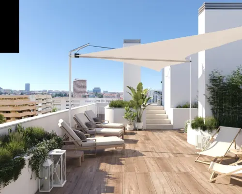 Apartamenty z basenem na dachu