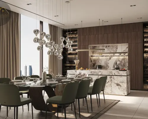 Wyjątkowy design w Dubai Marina