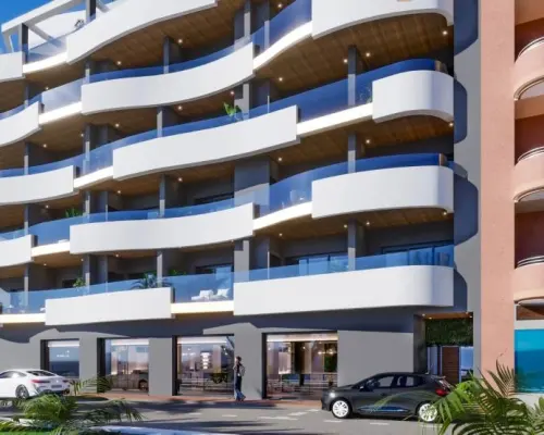 NOWOCZESNY APARTAMENT BLISKO PLAŻY W TOREVIEJA