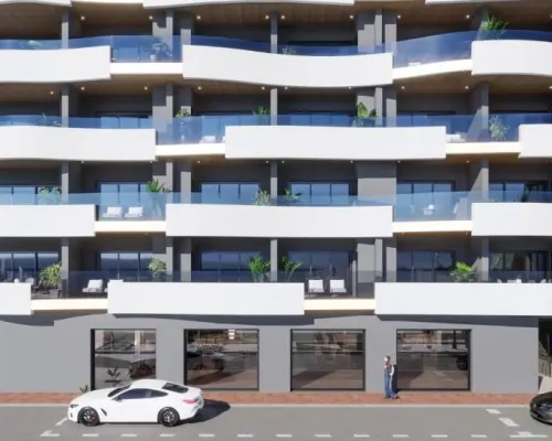 NOWOCZESNY APARTAMENT BLISKO PLAŻY W TOREVIEJA
