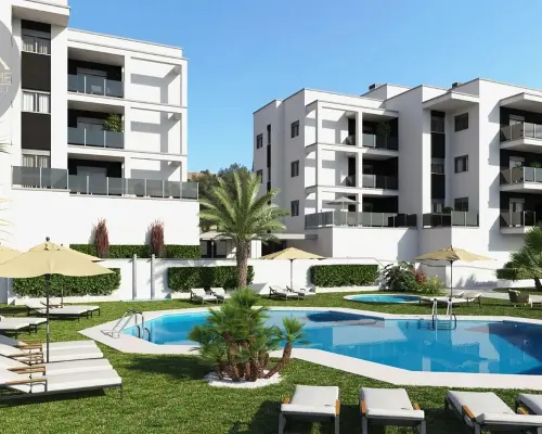 Apartamenty 900 metrów od morza w Villajoyosa