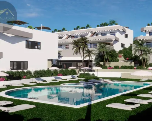 APARTAMENT Z WIDOKIEM NA MORZE I GÓRY W FINESTRAT