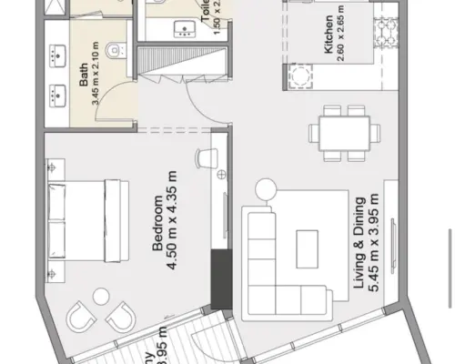 Apartamenty z widokiem na morze