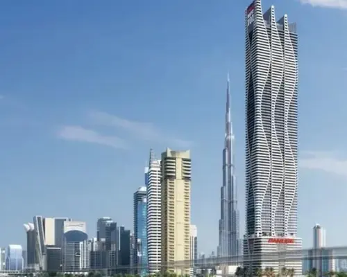 Apartament z basenem, 72 piętro widok Burj Khalifa