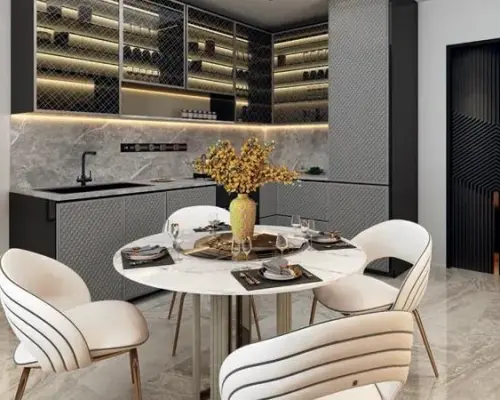 Apartament z basenem, 72 piętro widok Burj Khalifa
