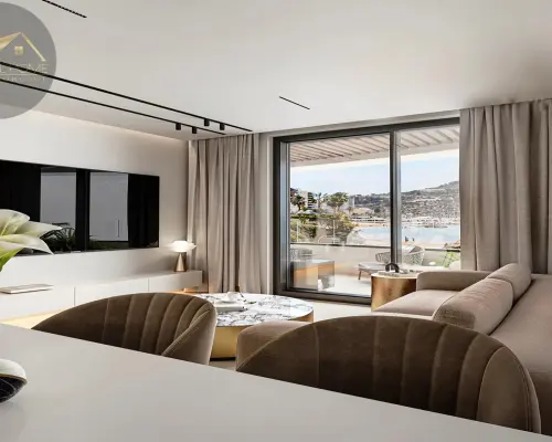 Luksusowy apartament z widokiem na morze w Calpe