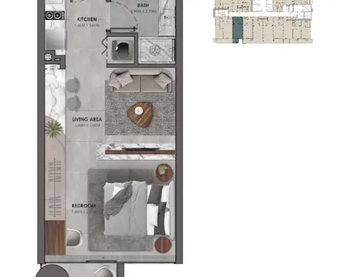 Stylowe Apartamenty w JVC