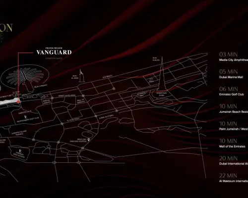 Franck Muller Vanguard / Dubai Marina