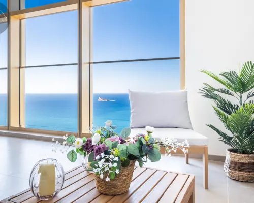 Apartament z widokiem na morze w Benidorm