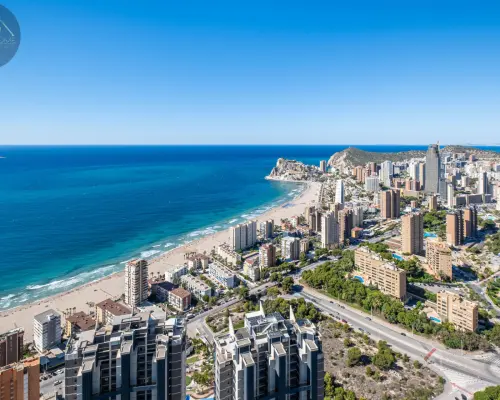 Apartament z widokiem na morze w Benidorm