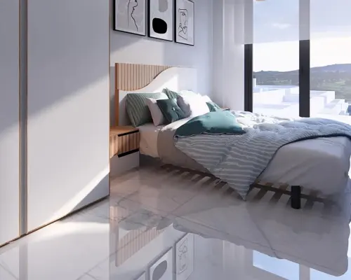 Apartament przy polu golfowym w Algorfa