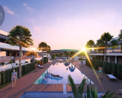 Apartament przy polu golfowym w Algorfa