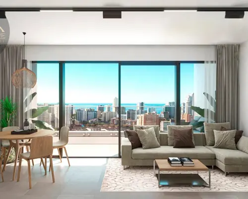 Luksusowy apartament blisko plaży w Benidormie
