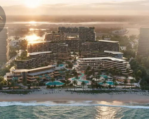 Apartamenty z prywatną plażą