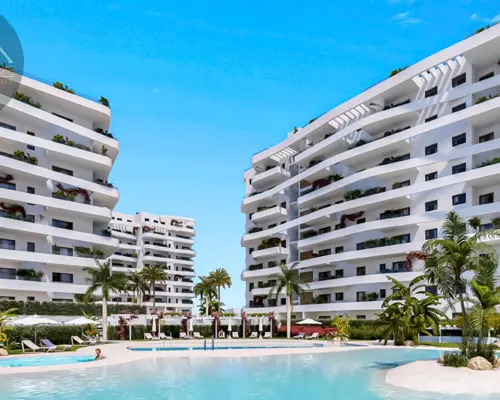 Apartamenty przy pięknej plaży w Villajoyosa