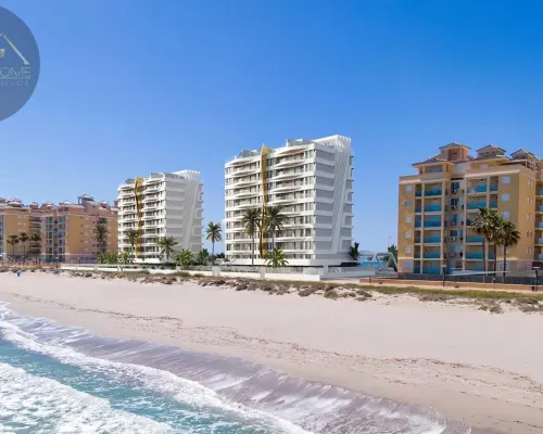 Apartament z widokiem na morze w La Manga