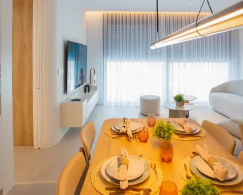 Apartament z widokiem na morze w La Manga