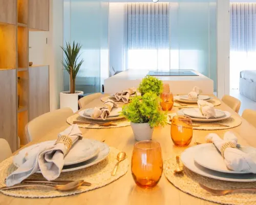 Apartament z widokiem na morze w La Manga