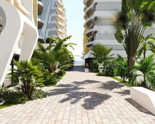 Apartament z widokiem na morze w La Manga