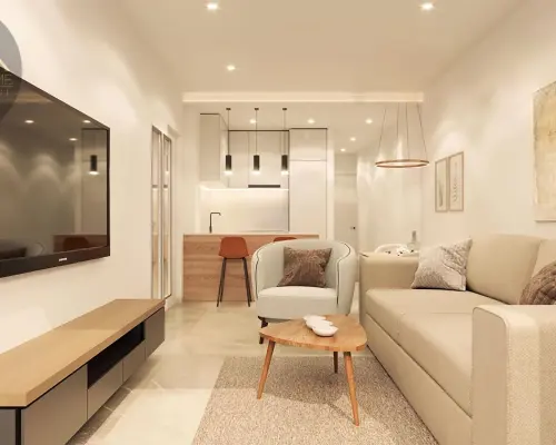 Nowy apartament 190 metrów od plaży w Torevieja