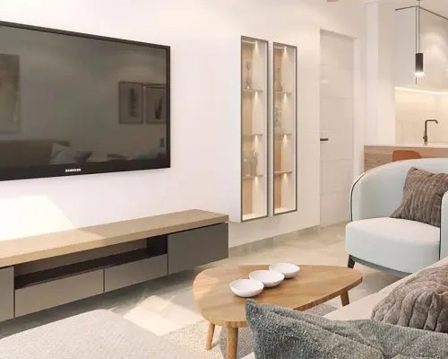 Nowy apartament 190 metrów od plaży w Torevieja