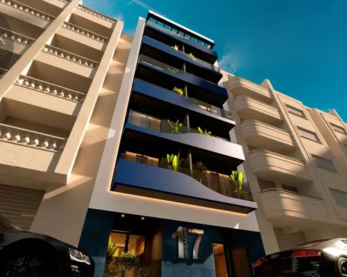 Nowy apartament 190 metrów od plaży w Torevieja