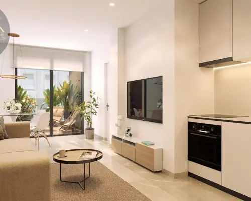 Nowy apartament 190 metrów od plaży w Torevieja