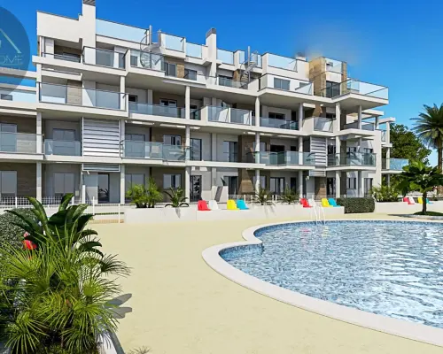 Apartament 600 m od plaży w mieście Denia