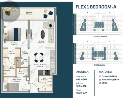 Apartamenty, umeblowane