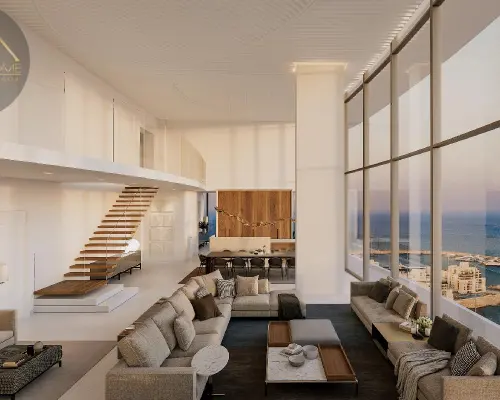 Luksusowy apartament przy morzu