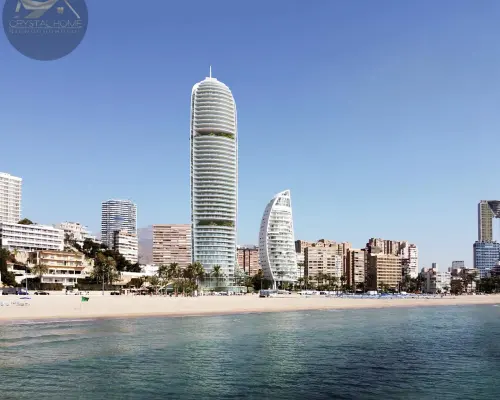 Apartamenty z widokiem na morze w Benidorm
