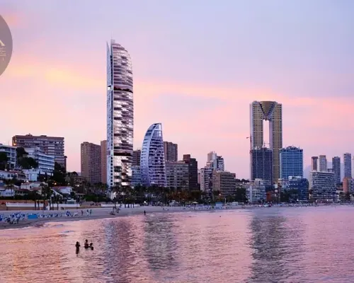 Apartamenty z widokiem na morze w Benidorm