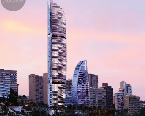 Apartamenty z widokiem na morze w Benidorm