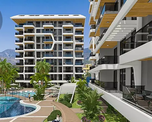 Nowoczesne apartamenty 245 metrów od morza