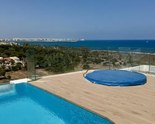 Apartament z widokiem na morze w Punta Prima