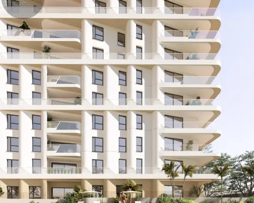 Nowoczesny apartament 100 m od morza w Villajoyosa