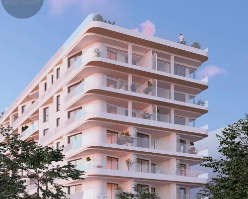 Nowoczesny apartament 100 m od morza w Villajoyosa